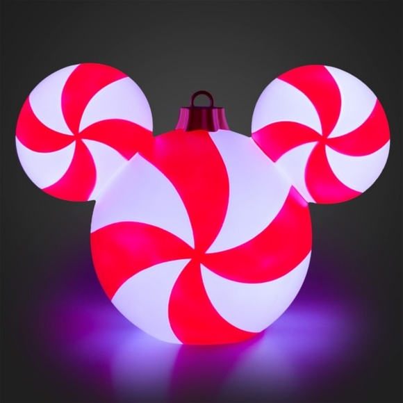 Disney Store Mickey Mouse Large Color Changing Holiday Icon Disney Parks 2024 - Picture 5 of 16